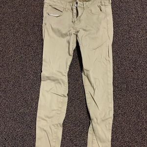 American Eagle Size 8 Khaki Pants Jeggings